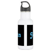 En Acier Inoxydable Bouteille d'eau John (Dos)