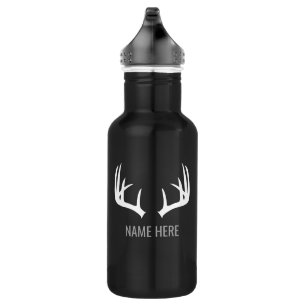 En Acier Inoxydable Bouteille d'eau personnalisable de chasse de cerfs