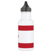 En Acier Inoxydable Bouteille d'eau rouge Feuille d'érable du Canada (Droite)