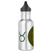 En Acier Inoxydable Bouteille d'eau Taurus Mandala (Gauche)