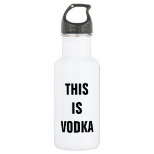 En Acier Inoxydable C'est bouteille d'eau de vodka