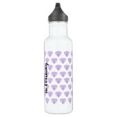 En Acier Inoxydable Diamant dans la bouteille d'eau de formation (Droite)