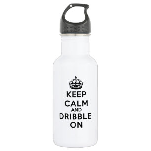 EN ACIER INOXYDABLE RUISSELLEMENT DE BOUTEILLE D'EAU DE BASKET-BALL