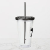 En Acrylique Boissons Meilleur Verre Alone (Droite)