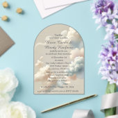 En Acrylique Invitations acryliques Bliss Éthérées (Insitu (Mariage))