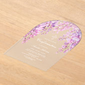 En Acrylique Invitations acryliques de confirmation de la glyci (Poser)