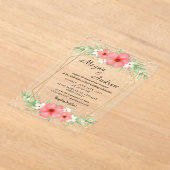 En Acrylique Invitations acryliques mariages (Poser)