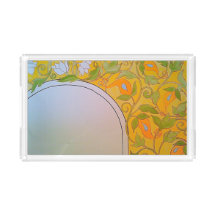 Plateau glorieux de portion de matin