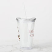 En Acrylique Red Wine Bottle Raisins Verre Dégustation Charité  (Gauche)