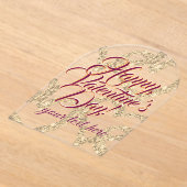 En Acrylique Valentine's Day  Acrylic Invitations (Poser)