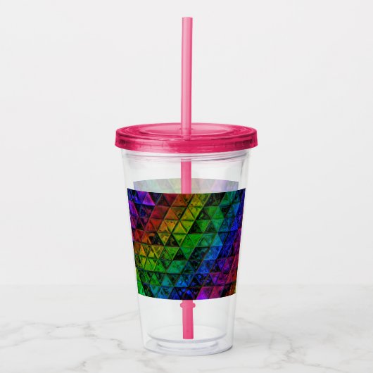 En Acrylique Verre de fierté (Devant)