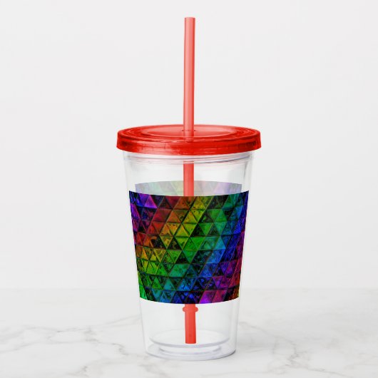 En Acrylique Verre de fierté (Devant)
