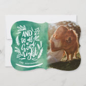 EN ALLEN EEN GOEDE NACHT KAART (Voorkant)