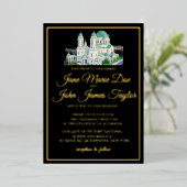 En Aluminium Foil Invitation (Debout devant)