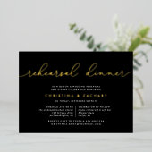 En Aluminium Gin Lane | Dîner de répétition Invitation à l'huil (Debout devant)