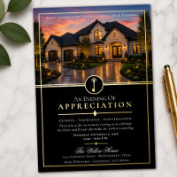 Immobilier de Luxe Invitation de Reconnaissance Cl