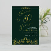 En Aluminium Invitation à l'huile (Debout devant)