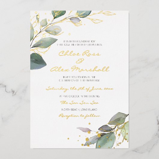 En Aluminium Invitation à l'huile (Recto)