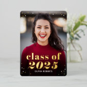 En Aluminium Invitation à l'obtention d'un diplôme de catégorie (Debout devant)