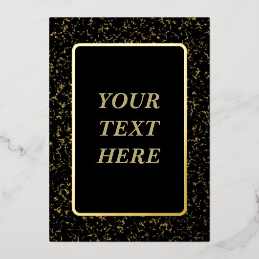 En Aluminium Invitation Brillante (Recto)