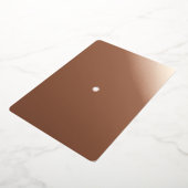 En Aluminium Invitation de 5 po x 7 po (Rotation)