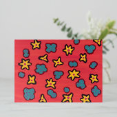 En Aluminium Invitation de Calypso Foil (Debout devant)