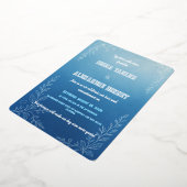 En Aluminium Invitation de mariage (Rotation)