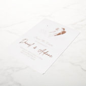 En Aluminium Invitation de mariage (Rotation)