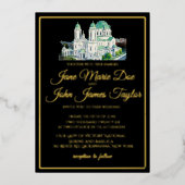 En Aluminium Invitation Feuille (Recto)