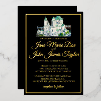 En Aluminium Invitation Feuille