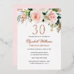 En Aluminium Invitation rose Gold Pink Blush 30e Anniversaire F<br><div class="desc">Plus Jolie 30e anniversaire Invitations dans le Little Bayleigh Store!</div>