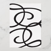 En Aluminium Invitation surprise 60 ans Anniversaire Feuille d' (Verso)