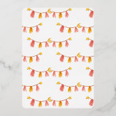 En Aluminium Poupée Princesse dans Ballet Tutu, Invitation à l' (Verso)