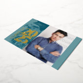 En Aluminium Spécial Graduation Foil Invitation Aigle Ajouter p (Rotation)