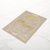 En Aluminium Thème Disco 30e anniversaire Invitation Real (Rotation)