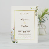 EN ALUMINIUM UNE INVITATION DE MARIAGE NUMÉRIQUE DE LUXE (Debout devant)