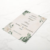 En Aluminium Wedding Invitation (Rotation)