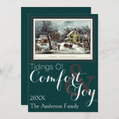 en American Homestead Winter (Voorkant / Achterkant)