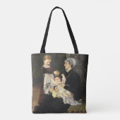 En Ammes Besøg - Bertha Wegmann Schone Kunsten Draagtas (Achterkant)