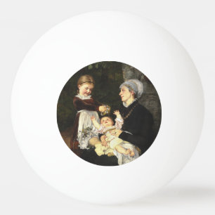 En Ammes Bezoek - Bertha Wegmann Pingpongballen