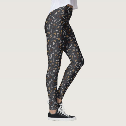  en Antiek sleutels Leggings (Rechts)