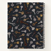  en Antiek sleutels Notitieboek (Achterkant)