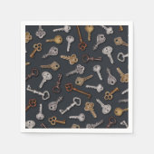 en Antiek sleutels Servet (Voorkant)