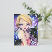 En attente - Carte postale (Debout devant)