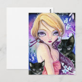 En attente - Carte postale (Devant / Derrière)