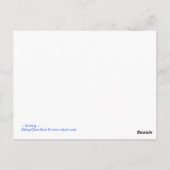 En attente - Carte postale (Dos)