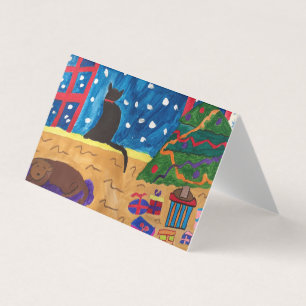 En attente de la carte de Noël