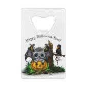 En attente d'Halloween, Bat mignonne et Corbeau (Dos)