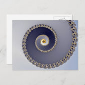 En bas - Carte postale fragile (Devant / Derrière)