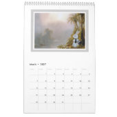 En bas du terrier de lapin - calendrier blanc du (Mar 2027)